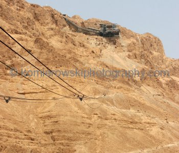 Masada, the desert fortress that was the scene of a mass suicide 2,000 years.