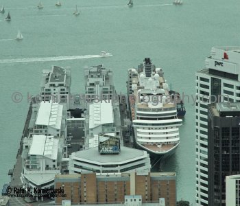 View from Sky Tower, Auckland, New Zealand