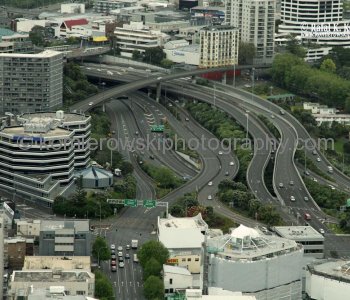 View from Sky Tower, Auckland, New Zealand