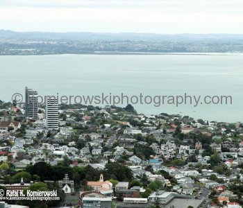 View from Sky Tower, Auckland, New Zealand