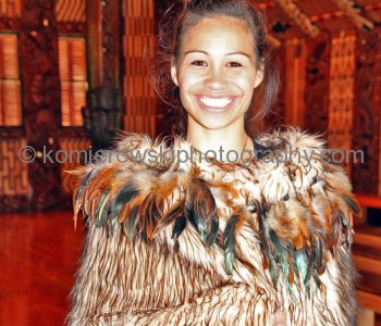 Traditional Dancer, Waitangi Treaty Grounds, New Zealand