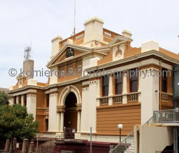 Old structure across from the Christ Church Cathedral, Newcastle, NSW, Australia
