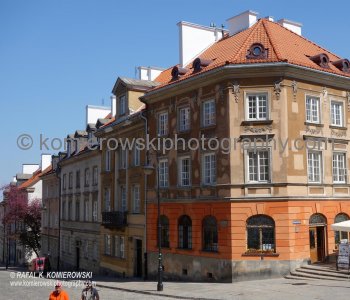 Nowe Miasto- the restored New Town section, Warsaw, Poland