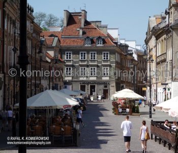 Nowe Miasto- the restored New Town section, Warsaw, Poland