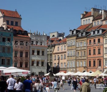 Stare Miasto-the restored Old Town section, Warsaw, Poland