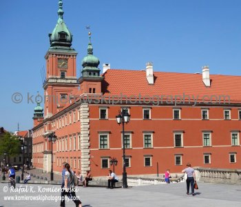 Royal Castle at  the Castle Square, Warsaw, Poland