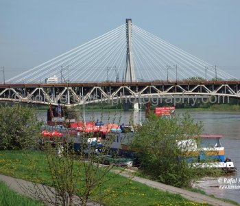 Vistula River, Warsaw, Poland