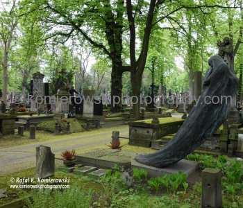 Powazki Cemetery a.k.a. Stare Powazki, it is the most famous cemetery in the city, and one of the oldest. Warsaw, Poland