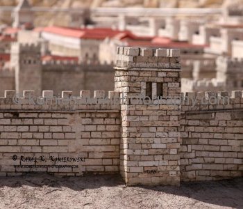 The model was built with the initiative and resources of Mr. Hans Kroch under the supervision of the eminent archeologist Professor Michael Avi-Yonah of the Hebrew University.