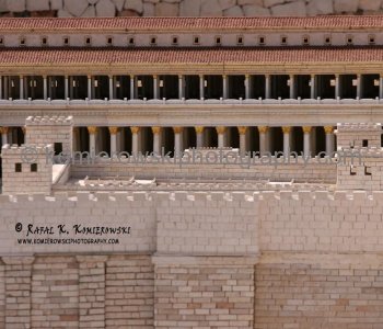 Model of Jerusalem in the Late Second Temple Period in the year 66 CE