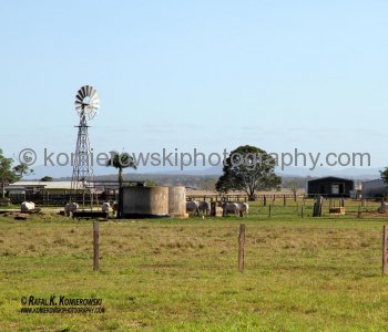 ....a typical farming countryside seen from Bruce Highway south of Mackay...