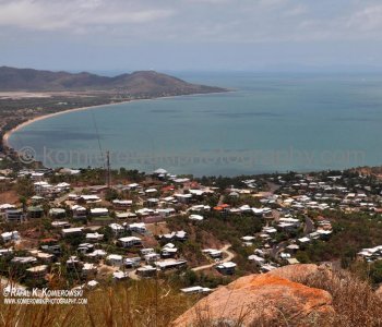 Coral Sea, View from hill ...Townsville, Queensland