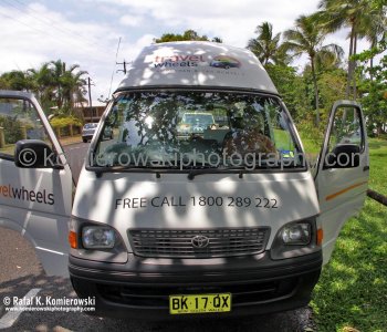 We drove from Sydney NSW, to Cairns Qld.   4437 km in 16 days...Campervan must be returned by 2pm...our last day in Cairns...