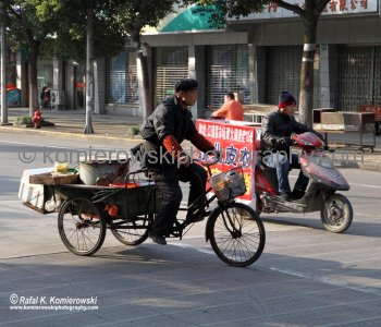 Off the Beaten Path.....Early Morning Delivery...near the Pudong Airport...