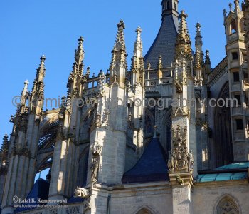 St Barbara Roman Catholic church in Kutnï¿½ Hora,  (UNESCO-World Heritage Site)