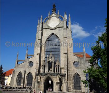 Church of the Assumption of Our Lady and Saint John the Baptist (Chrï¿½m Nanebevzetï¿½ Panny Marie), (UNESCO World Heritage Site)  Kutnï¿½ Hora