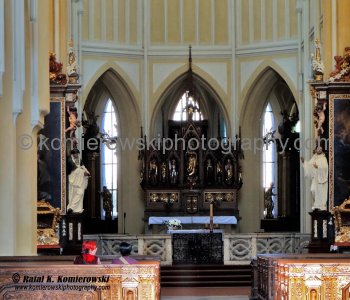 Interior, Church of the Assumption of Our Lady and Saint John the Baptist (Chrï¿½m Nanebevzetï¿½ Panny Marie), (UNESCO World Heritage Site)  Kutnï¿½ Hora