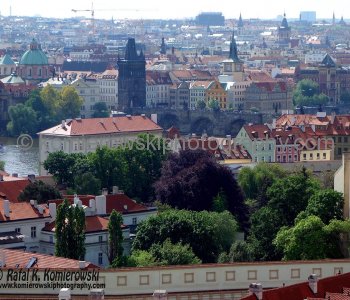 Prague seen from Hradčany (castle district in Prague), Czech Republic