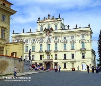 Hradčany ...castle district in Prague, Czech Republic