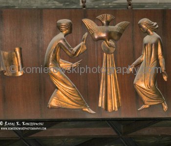 Detail at altar, Basilica of the Annunciation