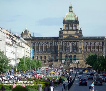 Wenceslas Square...Walking is really the best way to explore Prague,   sightseeing highlights of this beautiful city...