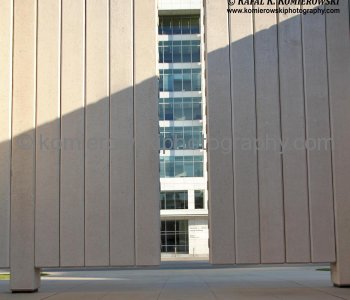 Inside the JFK Memorial (cenotaph),  Dallas, Texas