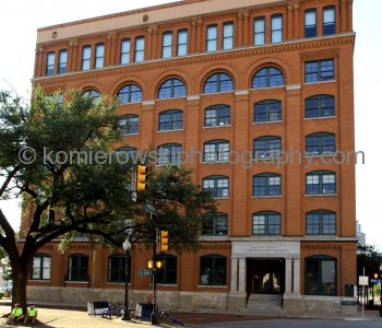 Texas School Book Depository, seen from Houston Street, Dallas, Texas