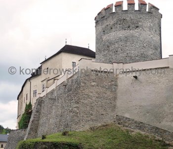 Ledeč nad Sázavou  a former Gothic castle from the latter half of the 13th century, Czech Republic