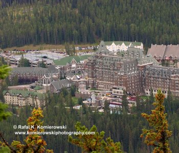 The Fairmont Banff Springs Hotel. Built at the end of 19th century by the famous Canadian Pacific Railway for the first travelers attracted to the beauty of unspoiled Rockies.