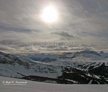 Sunshine Village in the Banff National Park, Alberta. Located just 15 km west of Banff.
