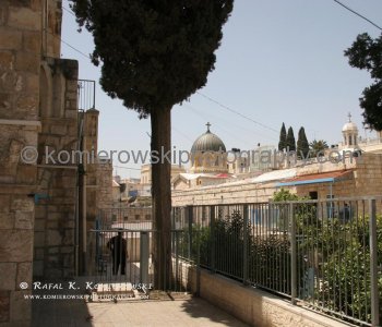 The Muslim Quarter at Old City in Jerusalem