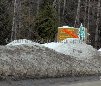 West of Rogers Pass-on the way to Revelstoke (view eastbound towards Rogers Pass). Weather-late March