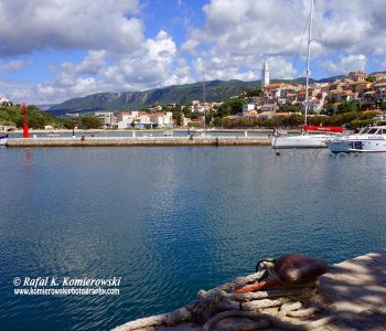Two thousand old Krk settlement is a major vacation destination on the Krk Island, Croatia