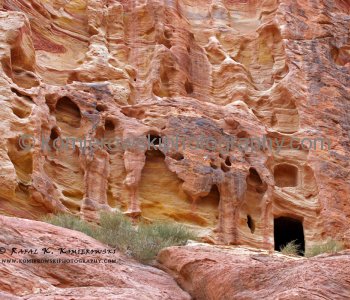 Petra s overpowering geology endless towering, convoluted rocks...