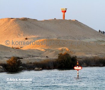 Military installation along the Suez Canal