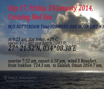 Day 17...Red Sea