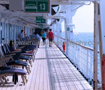 at Red Sea....still strong winds prevents many to enjoy upper decks....