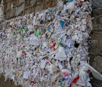 Prayer Wall next to the House of Virgin Mary