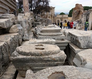 Ephesus near Kusadasi, Turkey... the trade center of the ancient world, strategic location, a religious center of the early Christianity...
