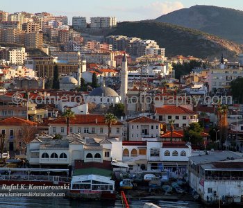 Kuşadası, Turkey,  is the gateway to the ancient city of Ephesus, resort town and important cruise port....