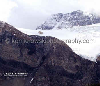 Crowfoot Glacier, Banff National Park, Alberta, Icefields Parkway- Canadas most scenic mountain roadway