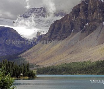 Bow Lake, Banff National Park, Alberta, Icefields Parkway- Canadas most scenic mountain roadway